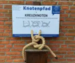 Knotenpfad Schild