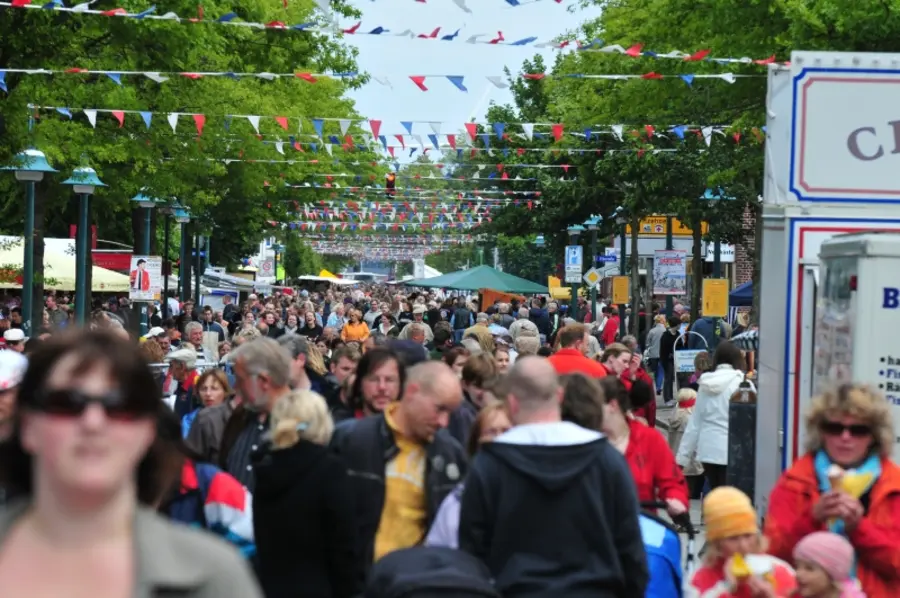Flohmarkt in der Koogstraße