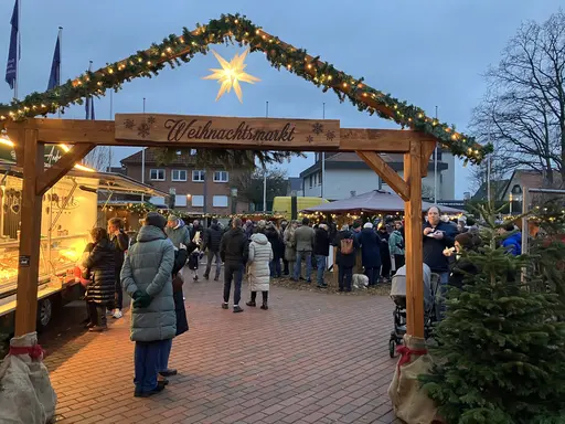Eingang Weihnachtsmarkt 2024
